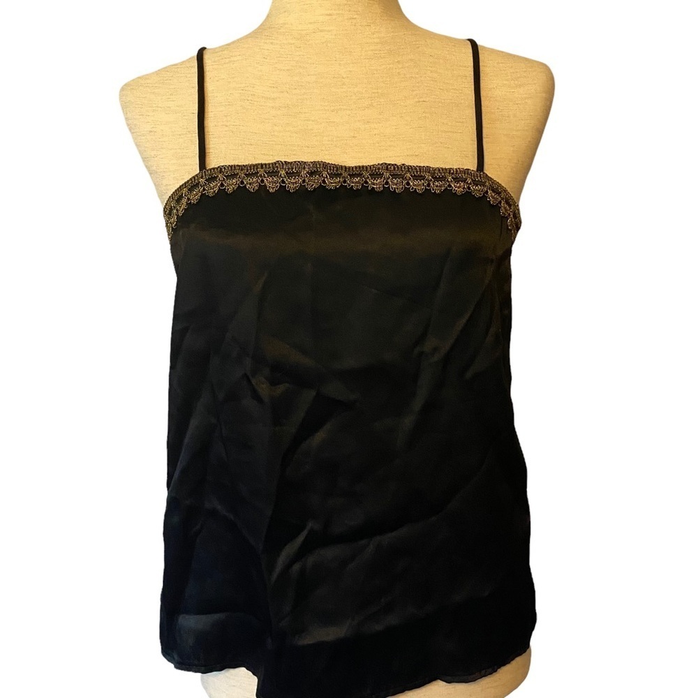 Vintage USA A Brod Fashion Accessories 100% Polyester Charmeuse‎ French Small